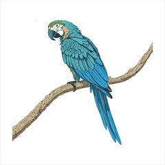 Parrot Vector