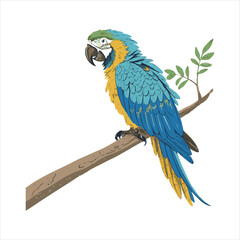 Parrot Vector