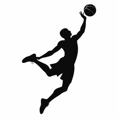 basketball player silhouette