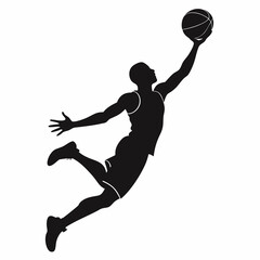 basketball player silhouette