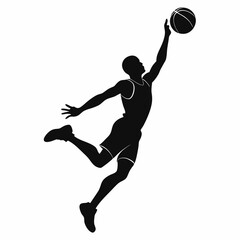 basketball player silhouette