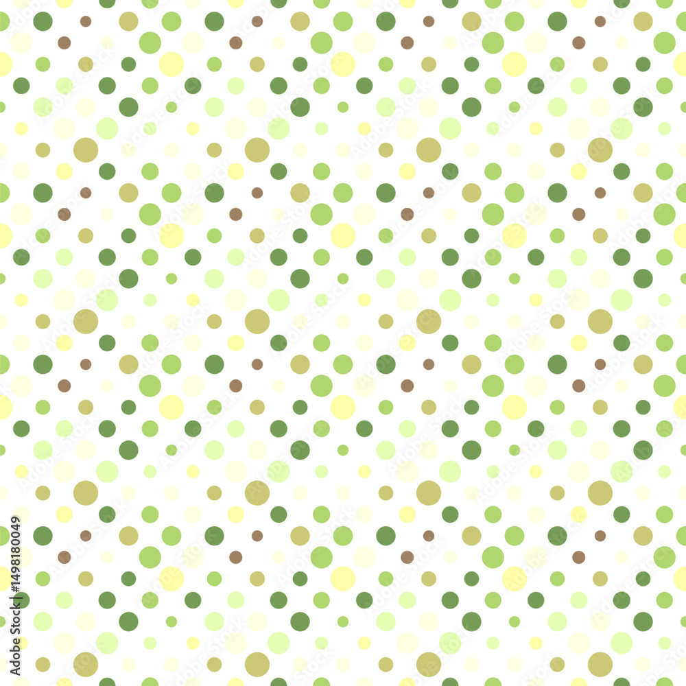 Poster seamless geometrical circle pattern background - colorful vector graphic design