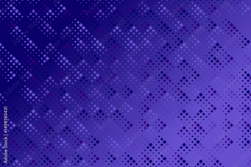 Poster geometrical square pattern background - colorful vector graphic with diagonal squares