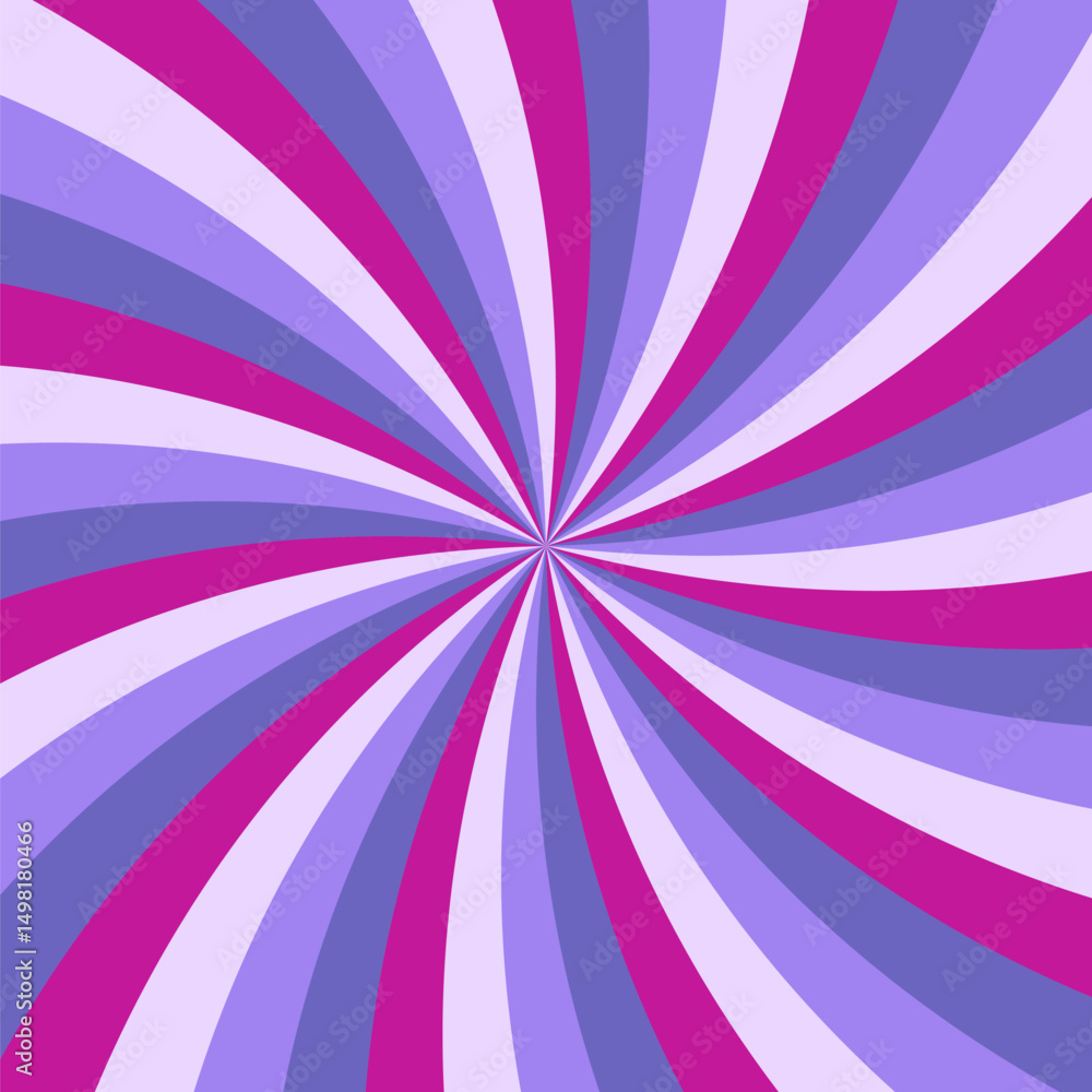 Poster hypnotic swirling pattern background design - psychedelic multicolored abstract vector illustration