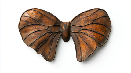 Butterfly concept on white background