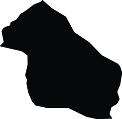 Akçakent Turkey silhouette map