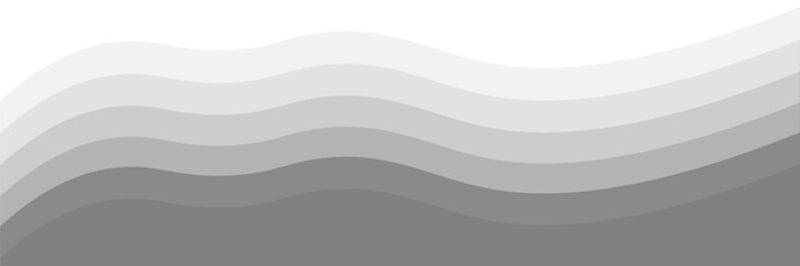 Abstract white and gray color, modern design stripes background with geometric round shape. Vector illustration