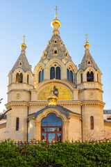 Alexander Nevsky orthodox cathedral in Paris, France