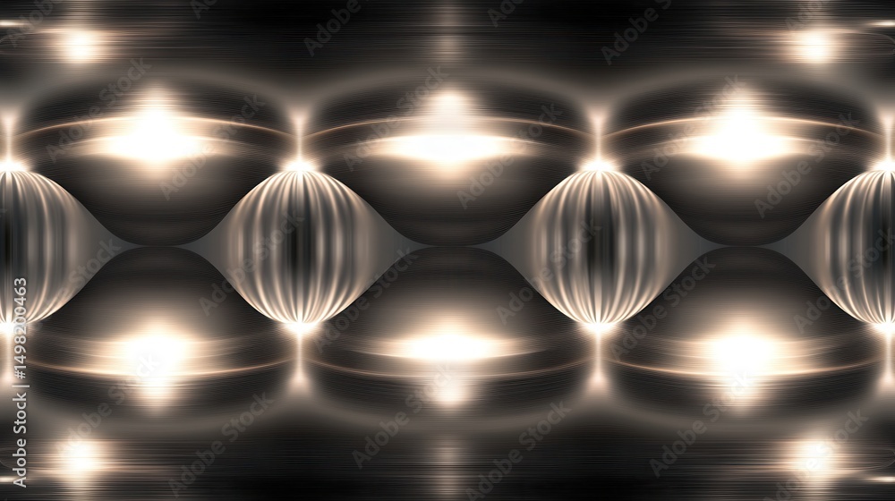 Poster abstract light patterns on dark background for artistic design