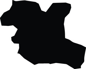 Ar Radmah Yemen silhouette map