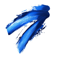 Artistic Arrow with Flowing Brush Strokes in Lumino Isolated on Transparent Background