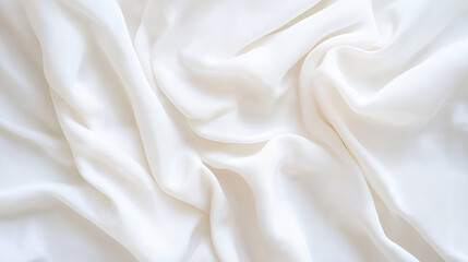 Obraz premium white silk fabric , satin background
