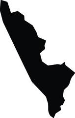 Asa Nigeria silhouette map