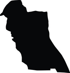 As Safira Syria silhouette map