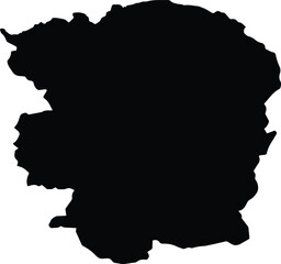 Arrondissement de J&eacute;r&eacute;mie Haiti silhouette map