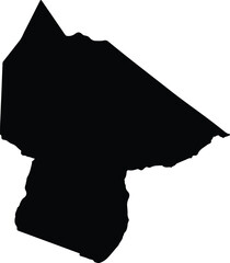 Arrecifes Argentina silhouette map