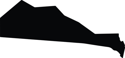 Arraial do Cabo Brazil silhouette map