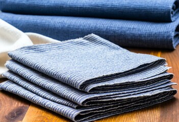 A stack of tortillas sitting on top of a table.