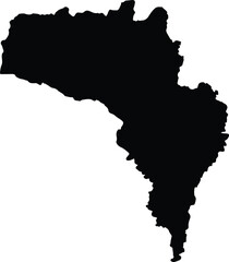 Arce Bolivia silhouette map