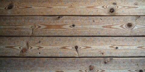 Rustic Weathered Wood Planks with Knots and Grain Detail, Ideal for Backgrounds and Textures