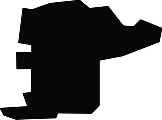 Azov Russia silhouette map