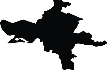 AVRAM IANCU Romania silhouette map