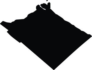 Avellaneda Argentina silhouette map