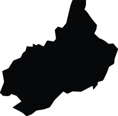 Atlatlahucan Mexico silhouette map