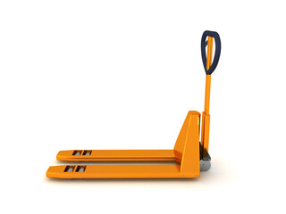 3D Rendering of a pallet jack