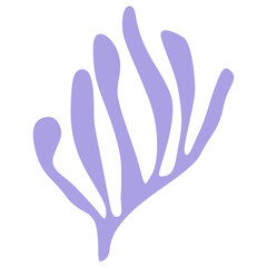 leaves abstract blobs creative hand drawing doodle element