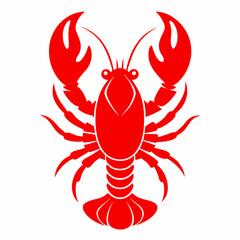 vector illustration of a crab