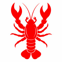 vector illustration of lobster