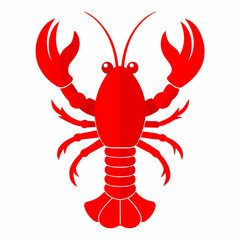 vector illustration of lobster