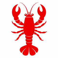 vector illustration of lobster