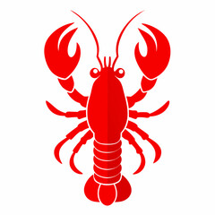 lobster isolated on white background