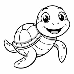 funny turtle cartoon