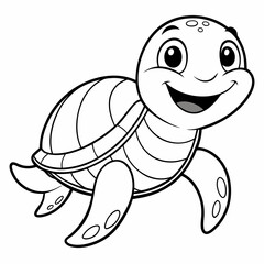 funny turtle cartoon