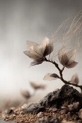 Leaf Plant Nature Growth Delicate Texture Branch Landscape Outdoor Artistic Abstract Minimal Blur Brown Earthy Organic Flower Environment Season Tranquility Stillness Beauty Botanical Flora Fresh 