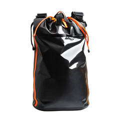 Sleek Waterproof Dry Bag with a Futuristic Silhouette Isolated on Transparent Background