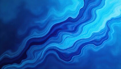 Obraz premium Abstract swirling blue paint texture, mesmerizing and ethereal Perfect for backgrounds, website design, or artistic projects Deep rich blues create a captivating visual effect , abstract, rich