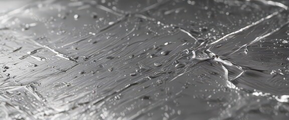 Deeply textured silver foil, intense metallic shine, opulent backdrop, aluminum, reflective, stock