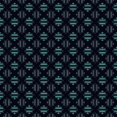 Geometrical ornament. Seamless pattern. Abstract backdrop. Figures wallpaper. Geometric background. Ethnic motif. Mosaic ornate. Digital paper. Textile print. Web design. Vector art work