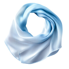 Elegant Cooling Bandana with a Smooth High Tech Fabric Isolated on Transparent Background