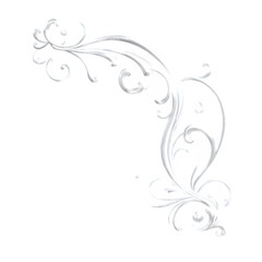 Elegant silver swirls design perfect for luxurious projects add a touch of sophisticated beauty to your artwork
