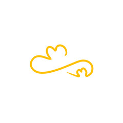 infinity heart line symbol