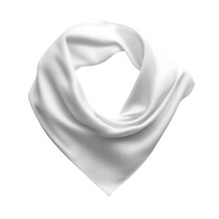 Elegant Cooling Bandana with a Smooth Soft Fabric Isolated on Transparent Background