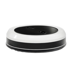Modern Smart Home Robotic Vacuum Cleaner Top View