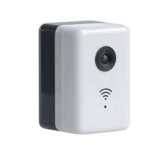 Obraz premium Wireless Smart Home Security Camera - Compact and Modern Design