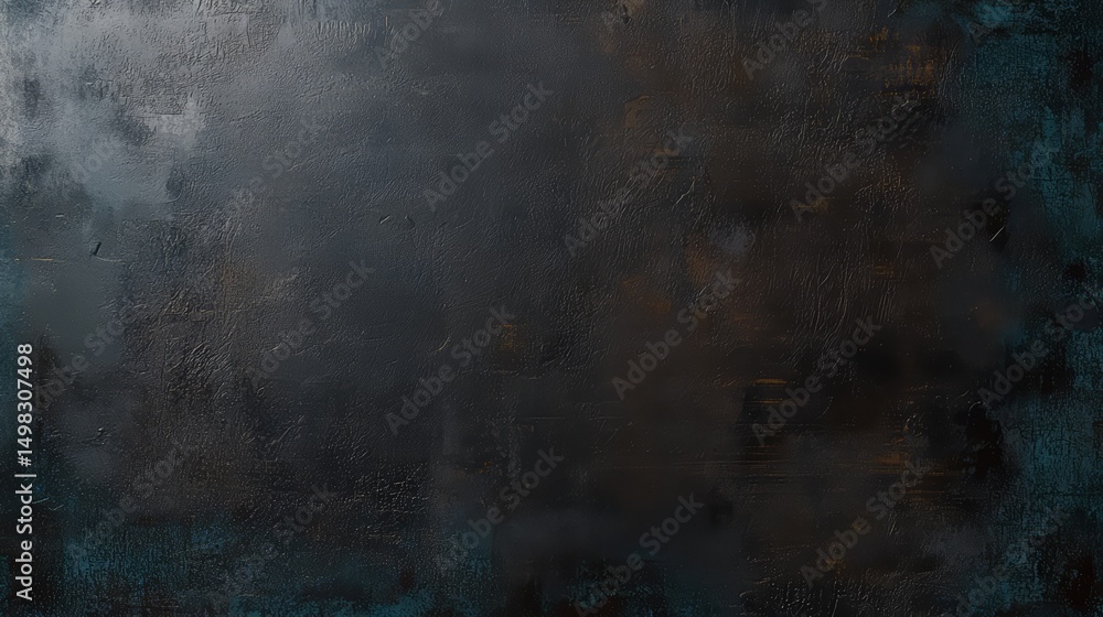 Aufkleber black and grey background with a few spots of blue. the background is a dark color and the spots of 