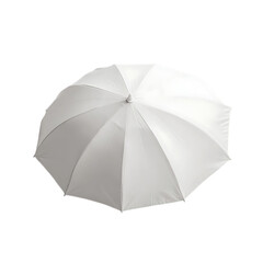 Contemporary Compact Beach Umbrella with a Stylish Isolated on Transparent Background